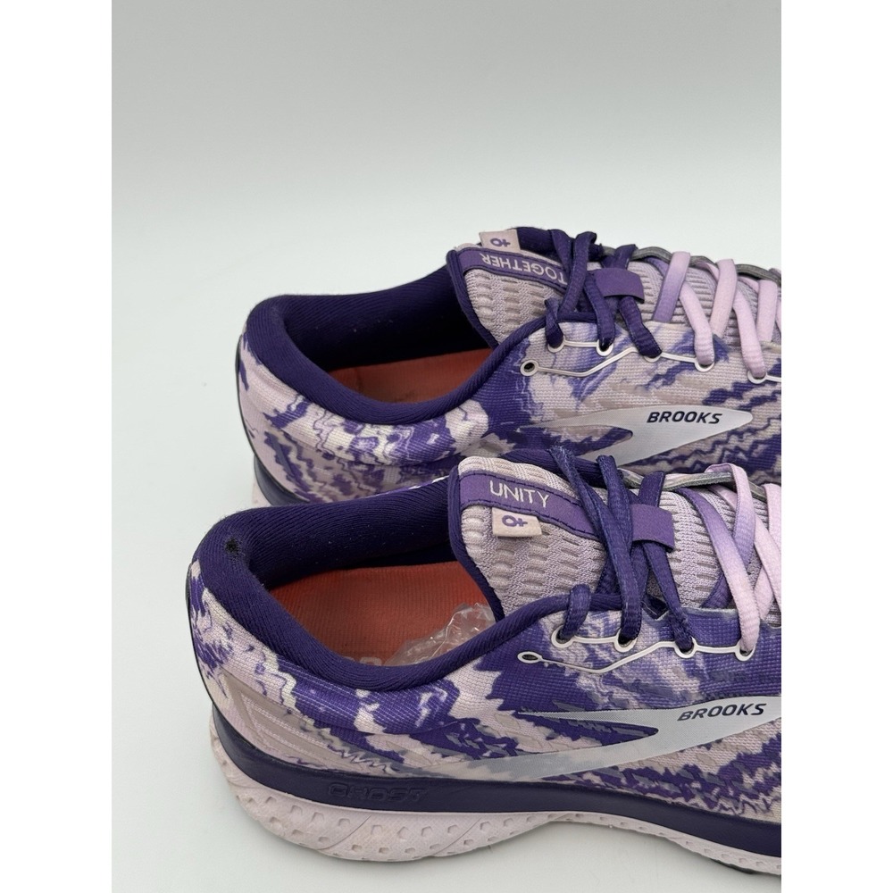 Brooks Ghost 13 Unity Women's Size 10 Purple Running Sneakers Shoes 1203381B574 - Picture 5 of 14